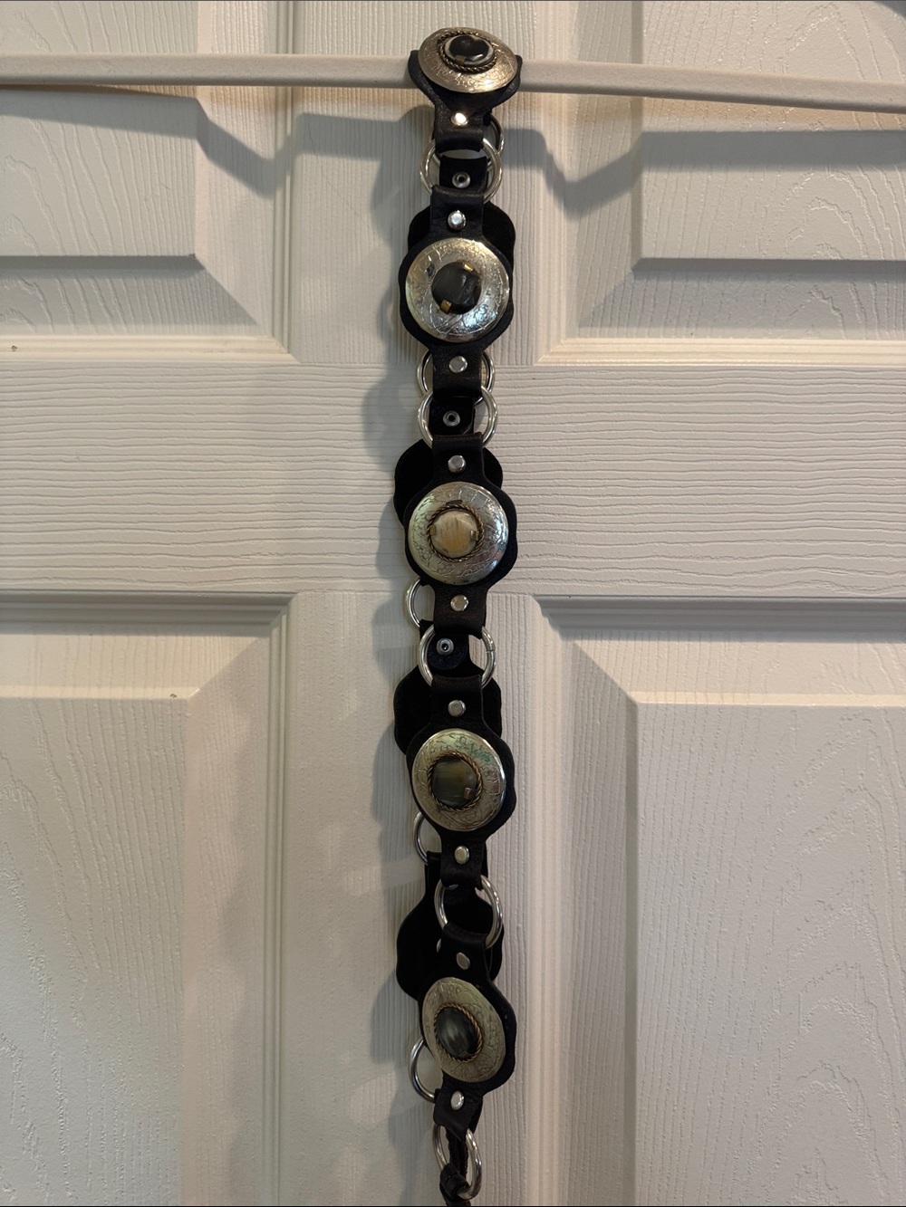 Handmade Leather Moroccan Conch Belt